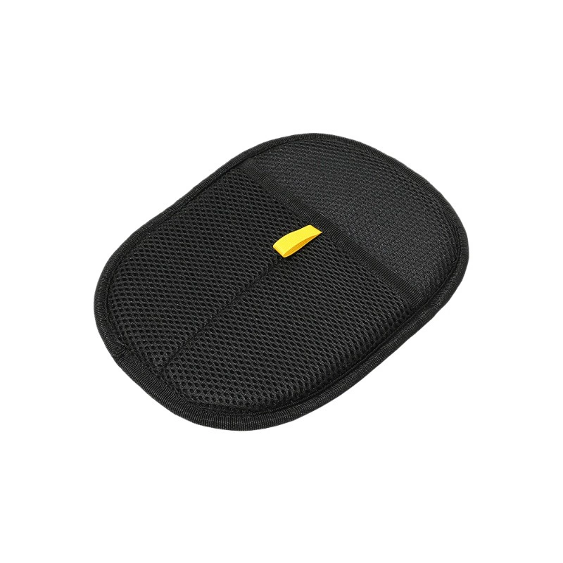black pet grooming glove for cats and dogs